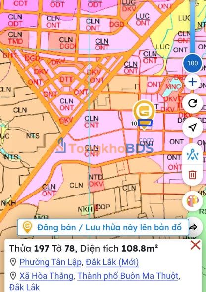 Đất nền Hòa Thắng 108m² 1.049 tỷ - Đầu tư dài hạn