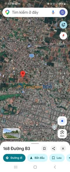 Đất thổ cư 500m² mặt tiền B3, TP. Buôn Ma Thuột - Giá 5.3 tỷ