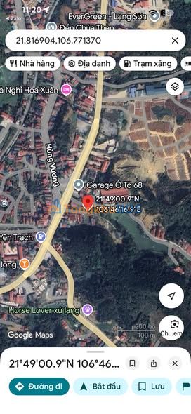 Đất Nền Lạng Sơn 123m² - Gần QL1A, 2 Mặt Ngõ, Giá 1.7 Tỷ