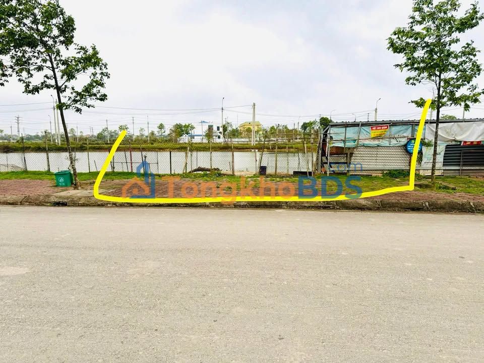 Đất nền Đông Tiến, Thanh Hóa 163m² - Sổ hồng vuông vắn, giá 8 tỷ hiếm có