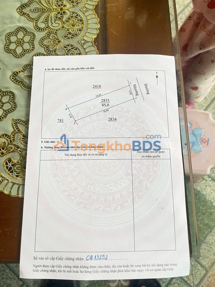 Bán Đất Mặt Tiền 85m² Khối 8 Trà Vinh - Giá 2 Tỷ, Gần KCN Visip