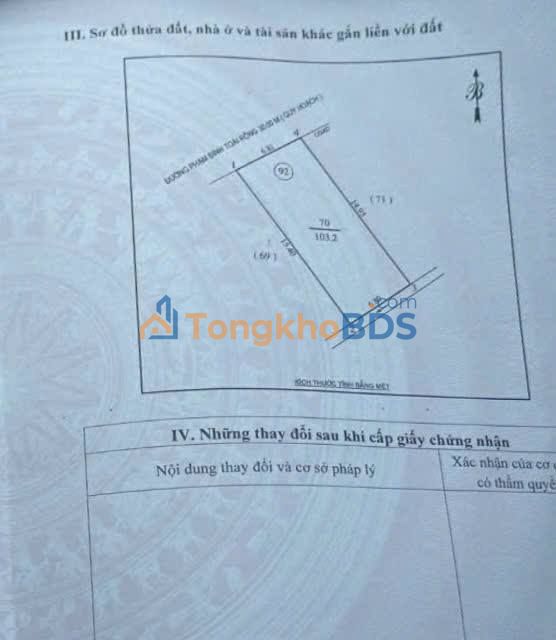 Mặt Tiền Phạm Đình Toái, Vinh 103m² - Kinh Doanh Đỉnh Cao, Giá 16 Tỷ