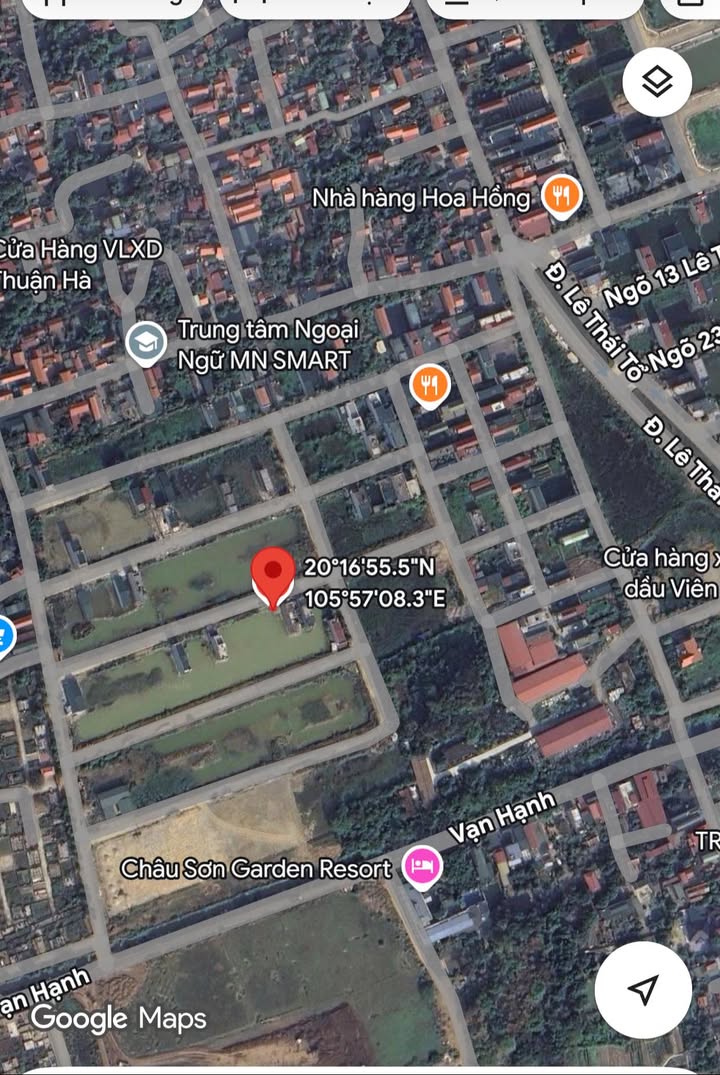 Đất nền KDC Dạ Tràng - Hoa Lư 92.5m² - Sẵn sàng xây nhà