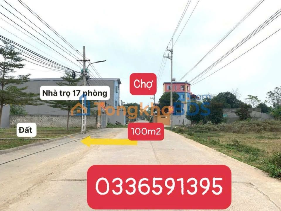 Bán Đất 100m² Mặt Tiền 5m - Sát KCN Thanh Xuân, Hà Nội - 1.3 Tỷ