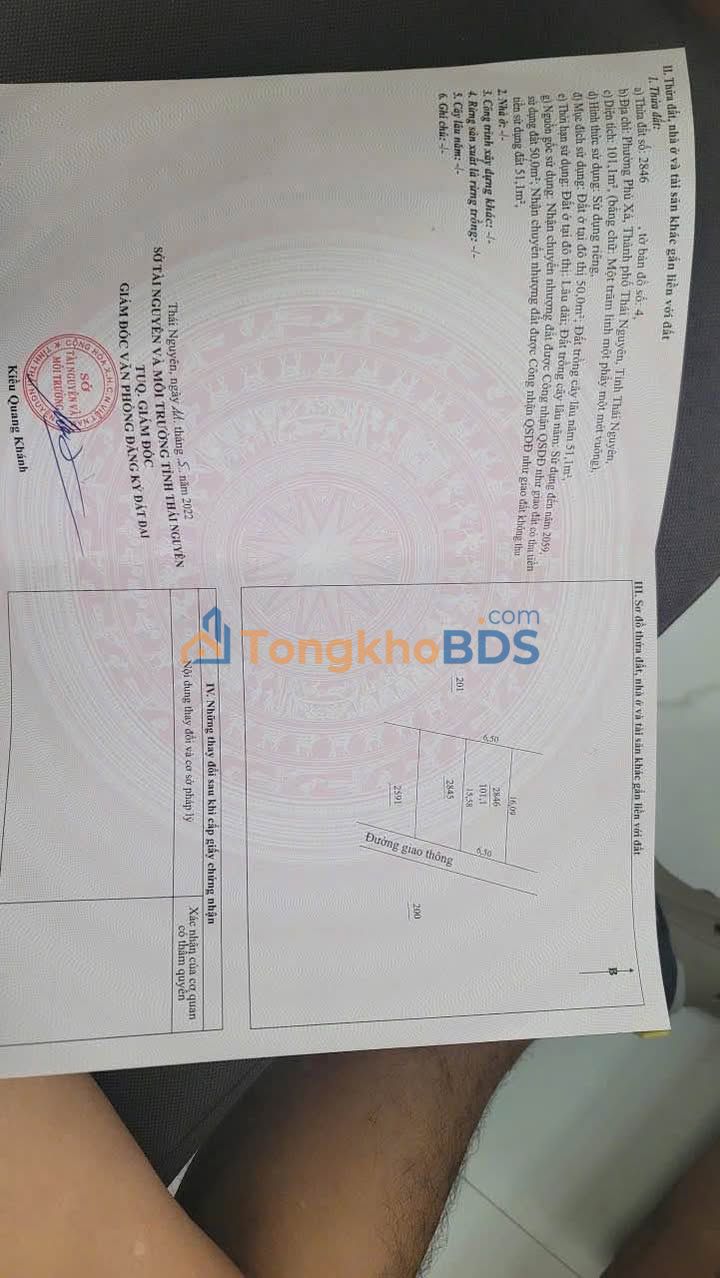 Bán Đất Đường Việt Bắc, Bắc Kạn - 101m² Giá 2.1 Tỷ