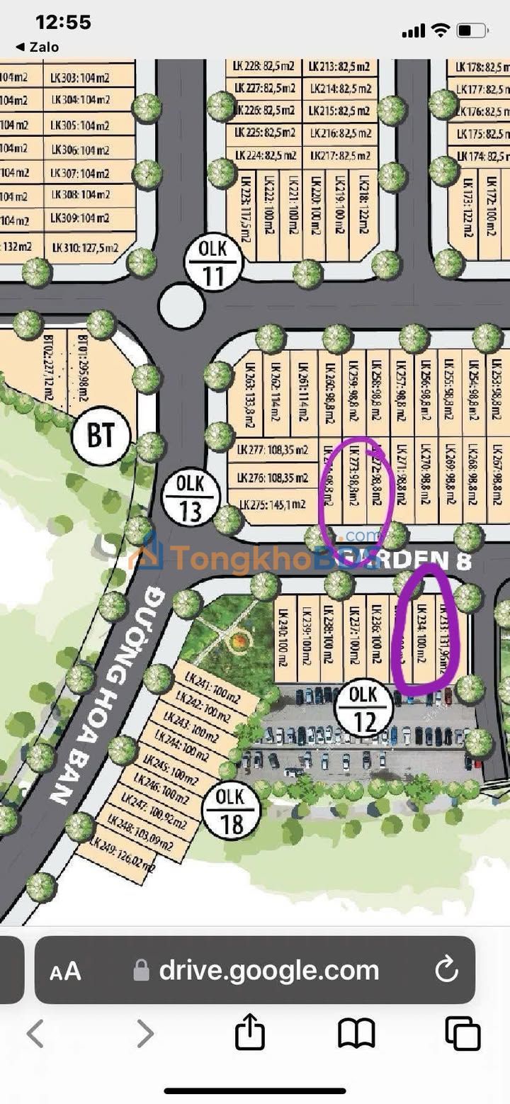 Bán Đất Nền Đại Từ Garden City 100m² - Gần Bệnh Viện Thủ Đô