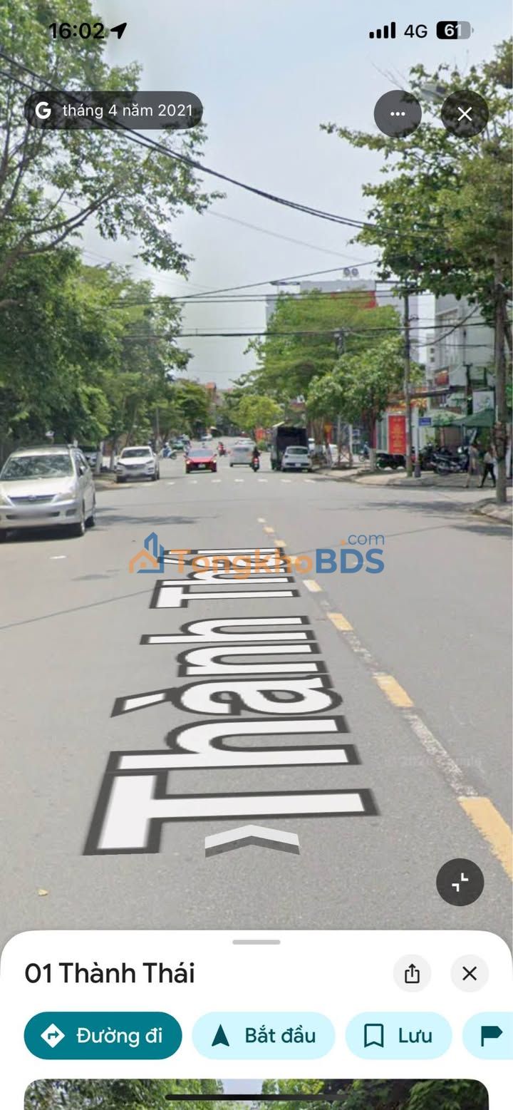 Nhà Mặt Tiền Thành Thái, Cẩm Lệ - 110m² Kinh Doanh Tốt, Giá 9.5 Tỷ