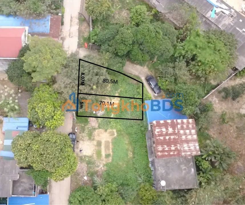 Đất nền Thái Nguyên 80m² full thổ cư, đối diện CA Phường Linh Sơn - Giá 1 tỷ