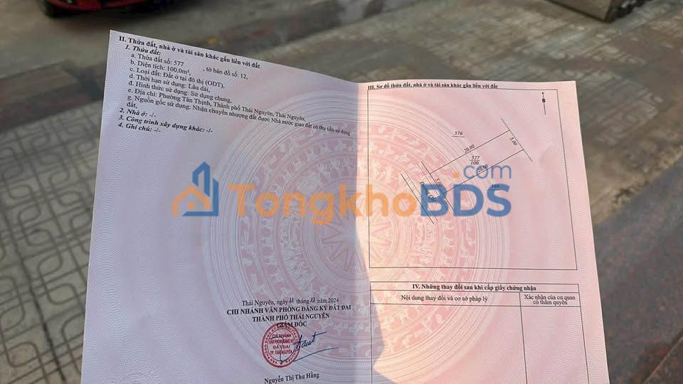 Đất Nền Phổ Yên, Thái Nguyên 100m² - Kinh Doanh Đắc Lộc, Vị Trí Đắc Địa