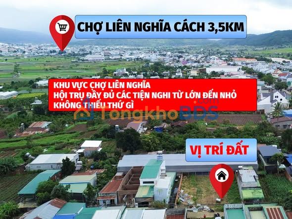 Đất Trung Tâm Đức Trọng 100m² Thổ Cư - Ngang 7m Hiếm Có - 1.85 Tỷ