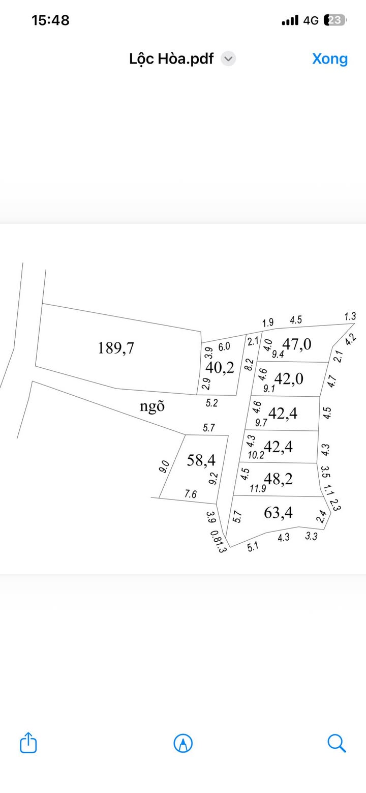 Bán 8 Lô Đất Nền Lương Xá, Nam Định - 840m² Giá Chỉ 21tr/m²