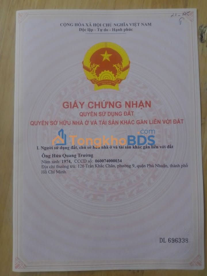 Đất Mặt Tiền Dư Khánh, Bình Tân - 614m² Giá 5 Tỷ, Sổ Đỏ Sẵn