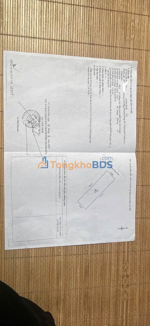 Nhà riêng Đông Vệ Thanh Hóa 40m² Chính chủ bán