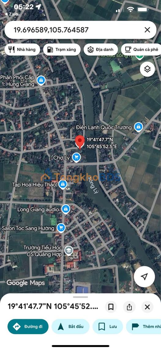 Đất nền Quảng Hợp 525m² 850 triệu - Sổ đỏ chính chủ