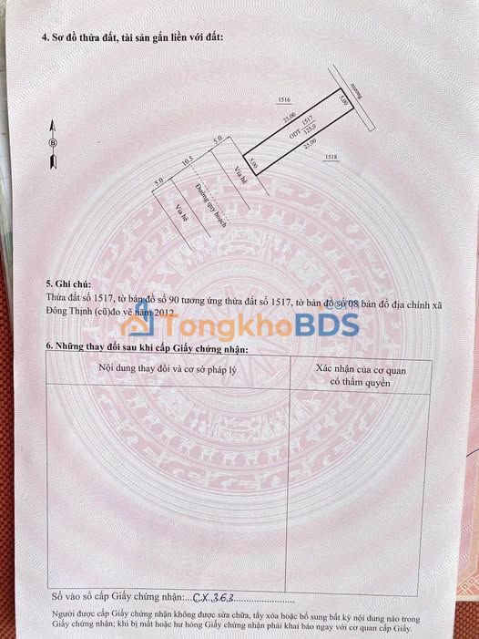 Đất nền Đông Ninh 250m² 3.99 tỷ - Sổ đỏ chính chủ