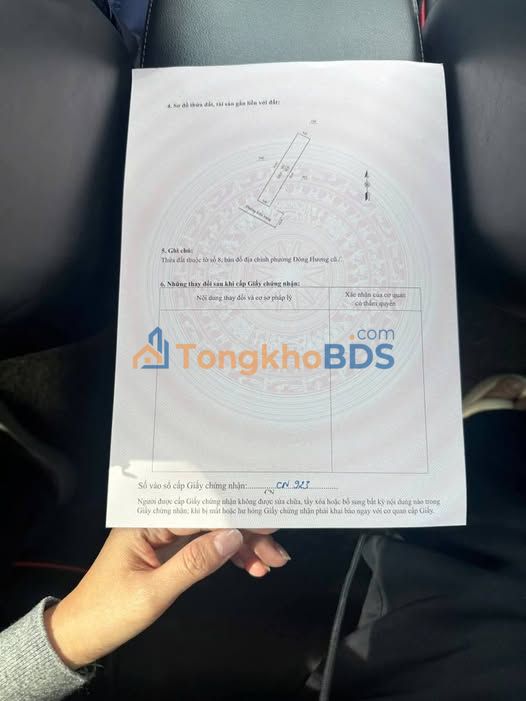 Đất nền Đông Hương Thanh Hóa 96m² 3 tỷ - Sổ đỏ chính chủ