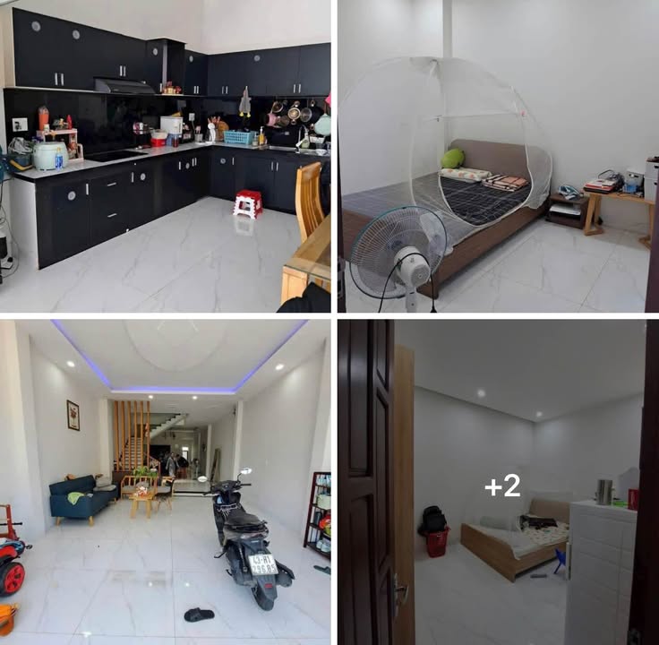 Cho thuê nhà 2 tầng mặt tiền Hói Kiểng, Đà Nẵng - 200m², 3PN, Full nội thất