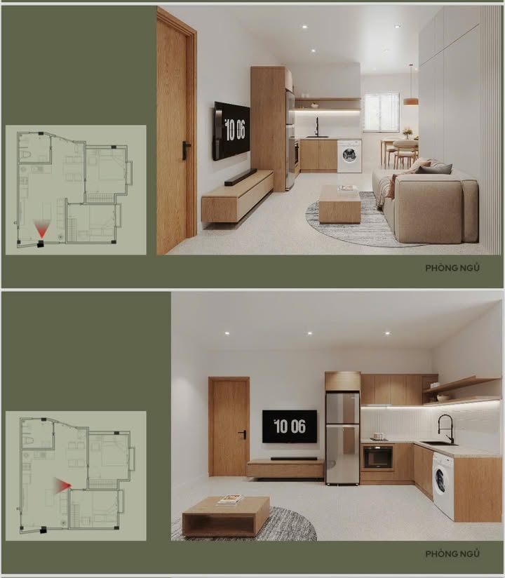 Căn hộ 2 phòng ngủ Đà Nẵng 58m² giá 18 triệu - Nội thất hiện đại, sẵn sàng vào ở!