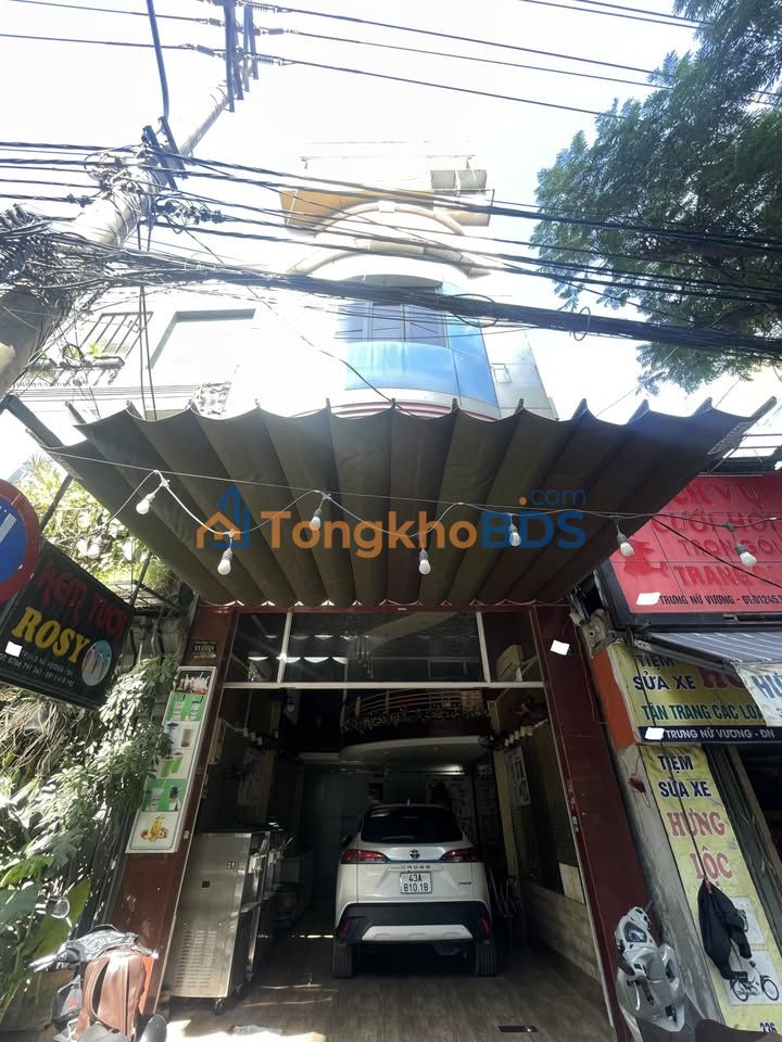 Cho thuê nhà mặt tiền Trưng Nữ Vương, Hải Châu - 144m² x 5 tầng, kinh doanh đỉnh