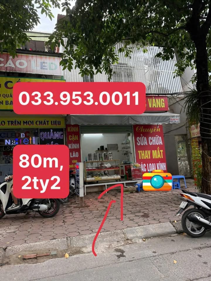 Bán gấp nhà 80m² trục chính Hà Đông, giá 2.2 tỷ - Sổ đỏ sẵn sàng