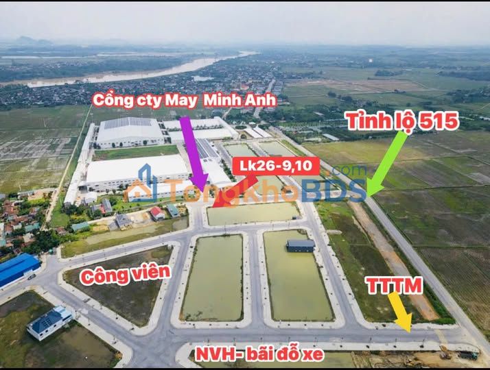 Bán Gấp Cặp Góc 2 Mặt Tiền - Đất Nền Thọ Xuân, Thanh Hóa - 198m² Kinh Doanh