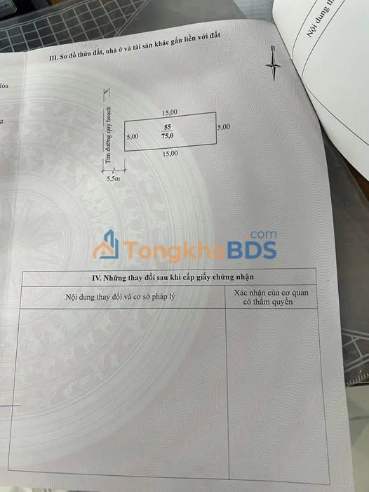 Bán Đất Vàng 75m² Mặt Tiền 5m Phố Quảng Hưng, Thanh Hóa - Sẵn Móng 4 Tầng, View Sân Bóng