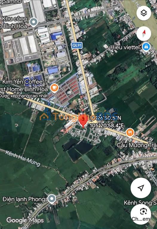 Đất Nền Thổ Cư Châu Thành AG - 64m² Sổ Đỏ Chính Chủ Gần Ngã Ba Lộ Tẻ