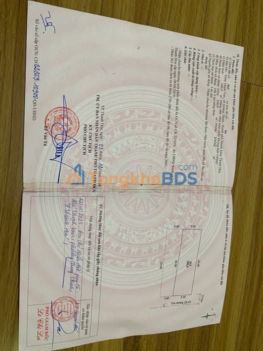 Đất Nền Vị Trí Vàng Đông Sơn, Thanh Hóa - 100m² Gần BV Phổi, QL45