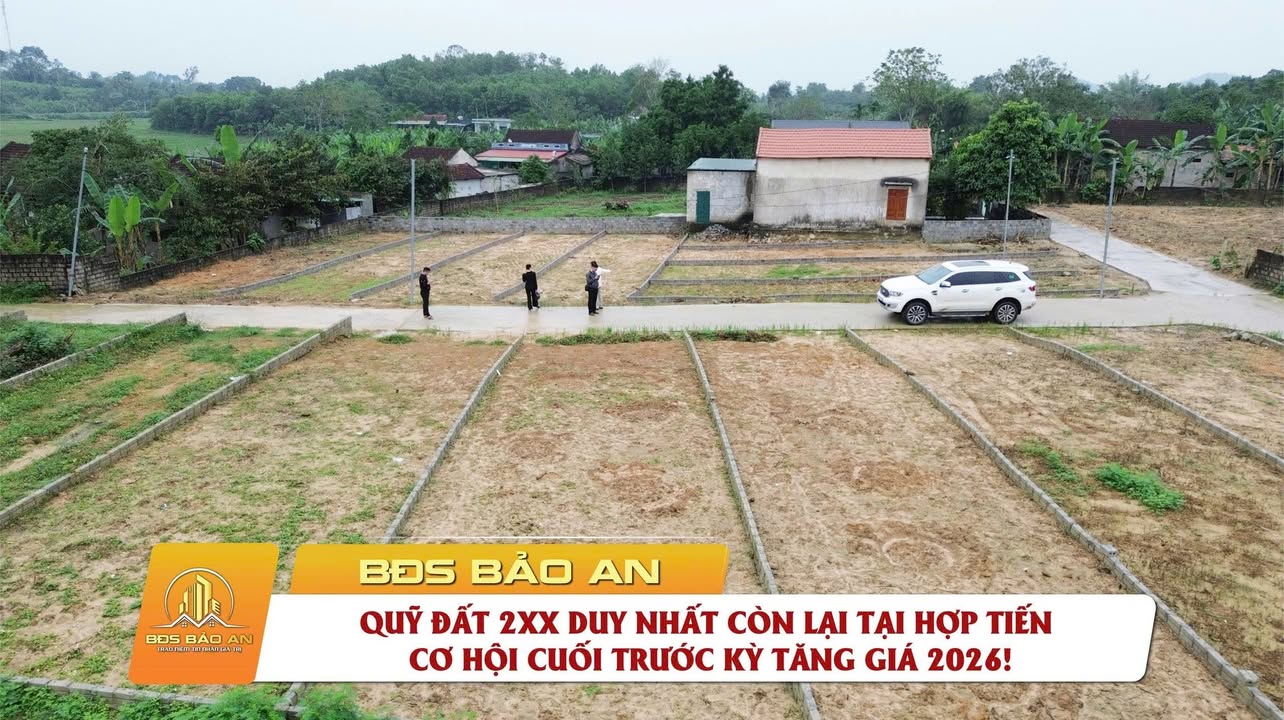 Đất Nền Hợp Tiến 113m² - Chỉ 2xx Triệu, Sổ Hồng Riêng, Sẵn Sàng Giao Dịch