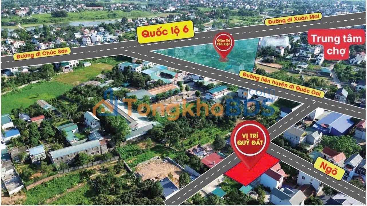 Bán Đất Full Thổ Cư 82m² Đông Sơn, Chương Mỹ - Sổ Đỏ Sẵn Sàng