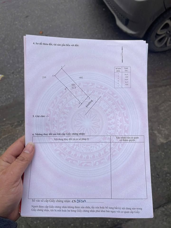 Bán đất Khoái Châu 91m² - Hai mặt thoáng, ô tô tránh, giá hơn 2 tỷ