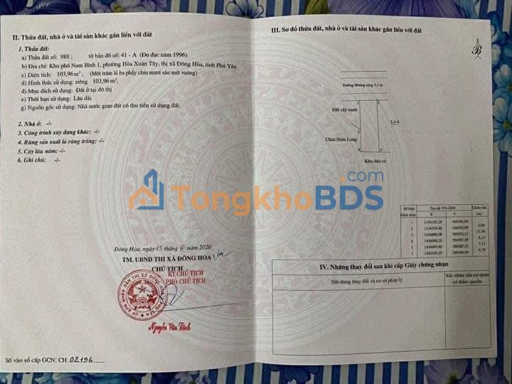 Đất nền Hòa Xuân Đông 102m² 5xxtr - Xây dựng tự do