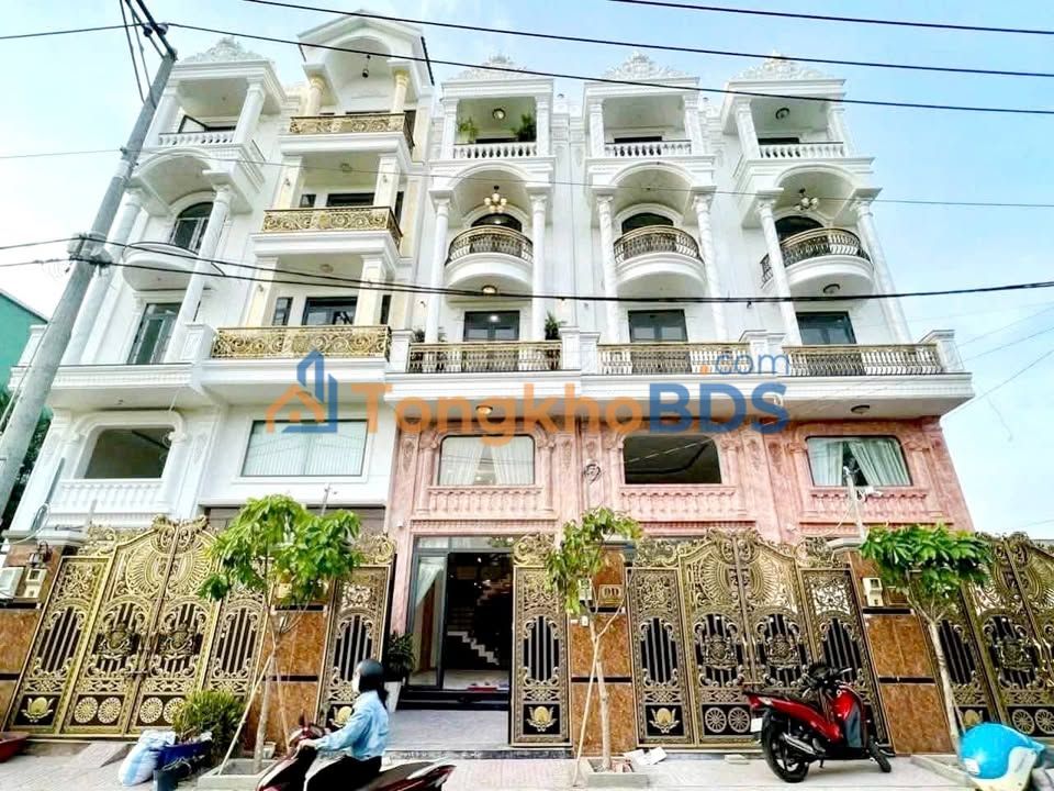 Cho thuê nhà mặt tiền Thạnh Lộc 29, Q12 - 4PN, thang máy, 20tr/th