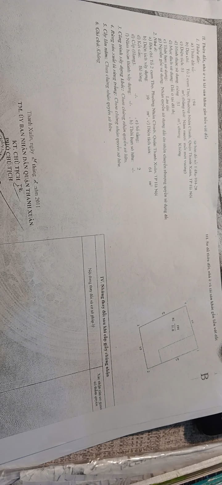 Bán Căn hộ CC Chính Kinh 45m² - 2PN Giá 2.35 Tỷ