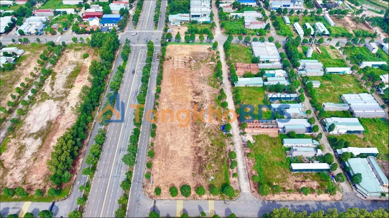 Đất Sổ Hồng Thổ Cư 150m² Mặt Tiền Vành Đai 4 Bến Cát - 900 Triệu