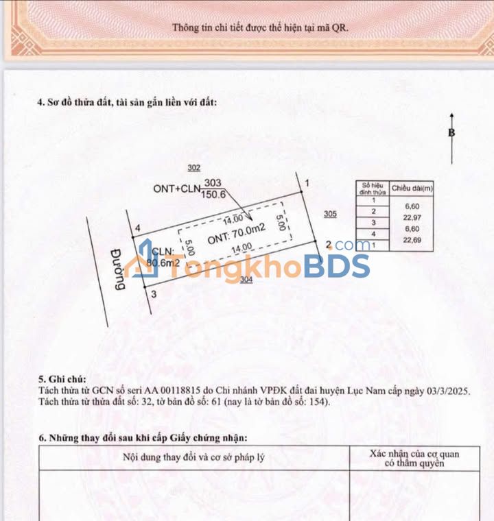 Đất nền 150m² Chính Hạ, Lan Mẫu, Lục Nam - Sổ đỏ sẵn sàng giao dịch