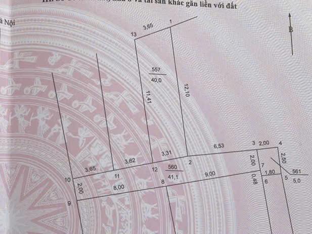 Đất nền Thường Tín 40m² - Sổ đỏ chính chủ, gần chợ Quất Động