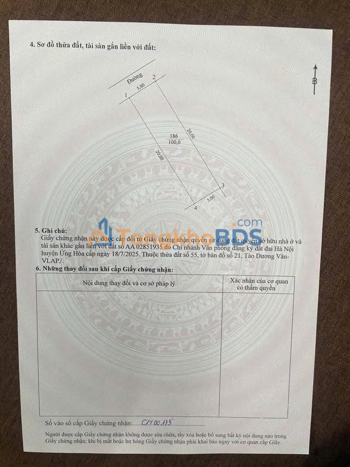 Đất Nền Văn Cao - Ứng Hòa 100m² | Lõi Khu CN 550ha, Gần Cenco5