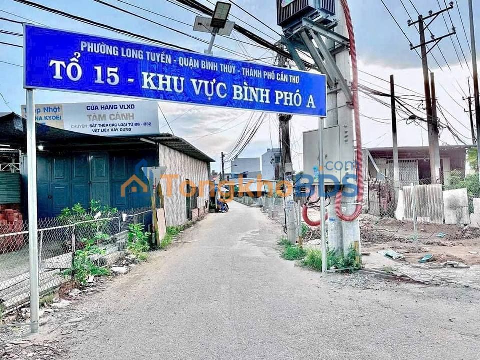 Bán Nền Góc 2 Mặt Tiền 46.8m² P. Long Tuyền, Cần Thơ - Giá 1.19 Tỷ