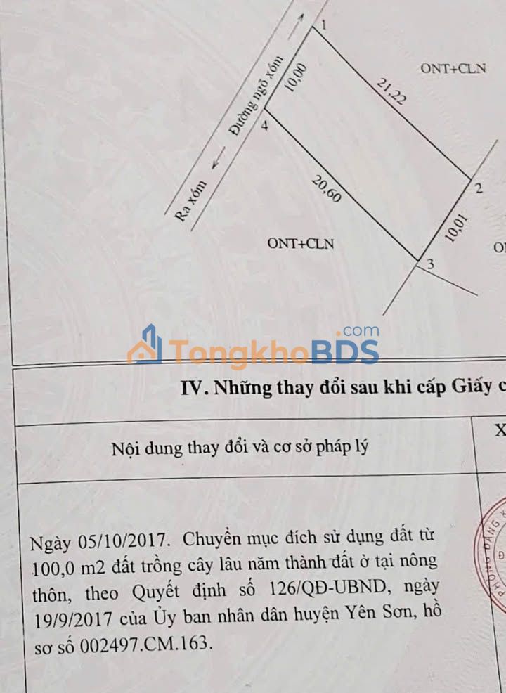 Đất Nền Kim Quan 210m² - Sổ Đỏ Thổ Cư, Giá Đầu Tư 1.x Tỷ