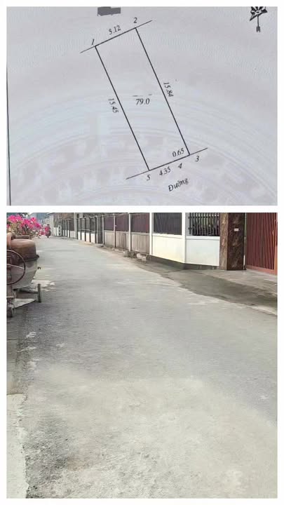 Đất Nghi Trung 79m² - Sổ đỏ Full Thổ Cư, Hướng Đông Nam