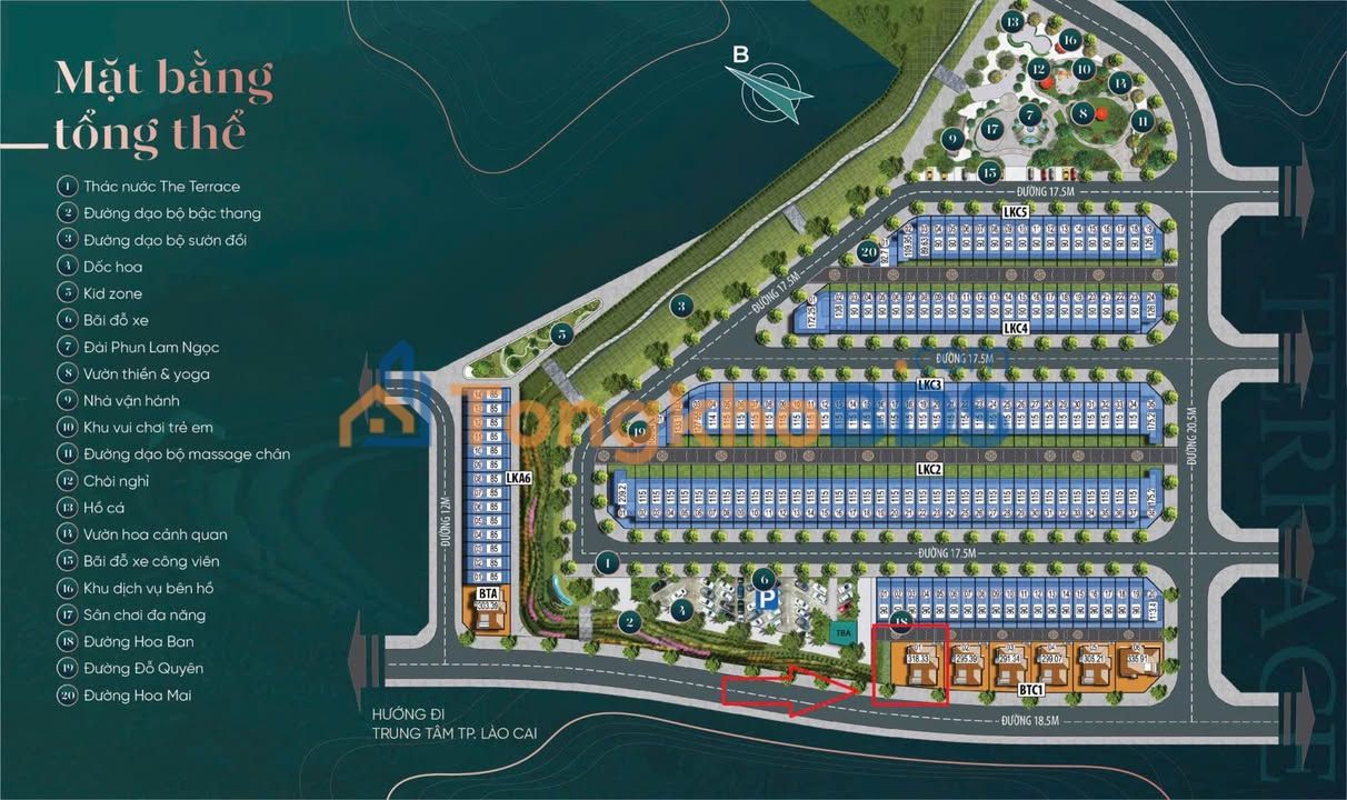 Nhà 4 Tầng The Terrace Lào Cai 85m² - View Trung Tâm, Sổ Đỏ Sẵn Sàng