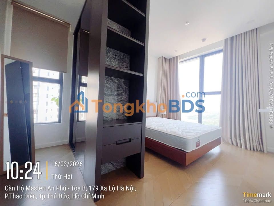 Cho thuê căn hộ Lumiere Riverside Thảo Điền 96m², 3PN, view sông - 48 triệu/tháng
