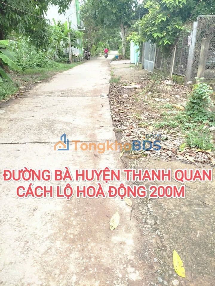 Bán Đất Nền Mặt Tiền Đường Bà Huyện Thanh Quan, TPCL - 186m², 1.37 Tỷ