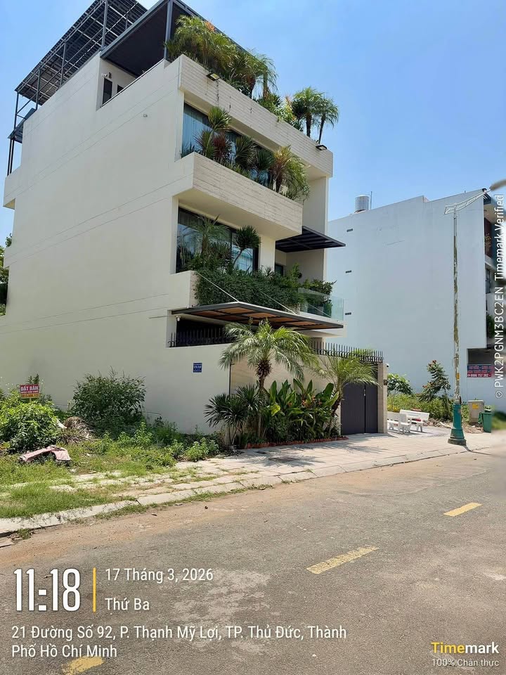 Townhouse Thủ Thiêm Villa, Thủ Đức - 160m² Gần Công Viên Trung Tâm