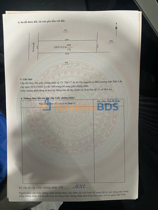 Đất nền 180m² Hòa An, Đắk Lắk - Sổ riêng, Giá tốt đầu tư