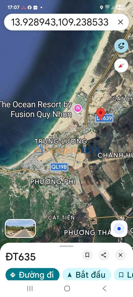 Đất Vườn 1600m² Mặt Tiền DT 639, Phù Cát - Tiềm Năng Nghỉ Dưỡng