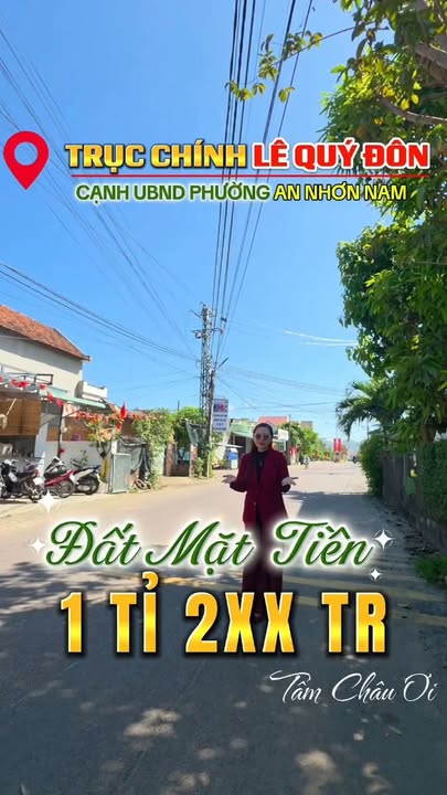 Đất Mặt Tiền Lê Quý Đôn Quy Nhơn - 87.5m² Thổ Cư, Kinh Doanh Sầm Uất