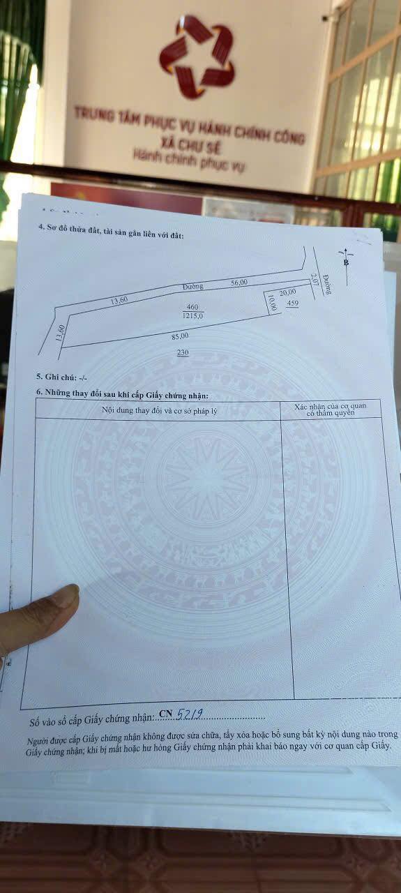 Đất Vàng 1200m² Mặt Tiền Tố Hữu, Chư Sê - 1.2 Tỷ, Sẵn Sổ 200m² Thổ Cư