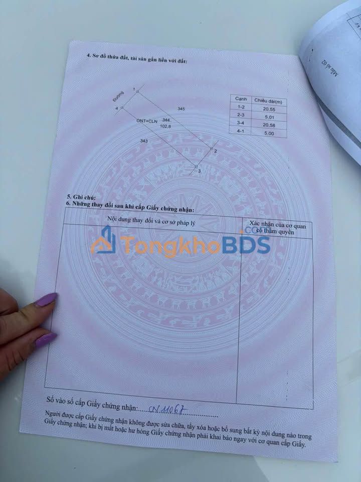 Bán Đất Nền Hương Ngọc, Bình Xuyên 102.8m² - Đầu Tư Sinh Lời Hấp Dẫn